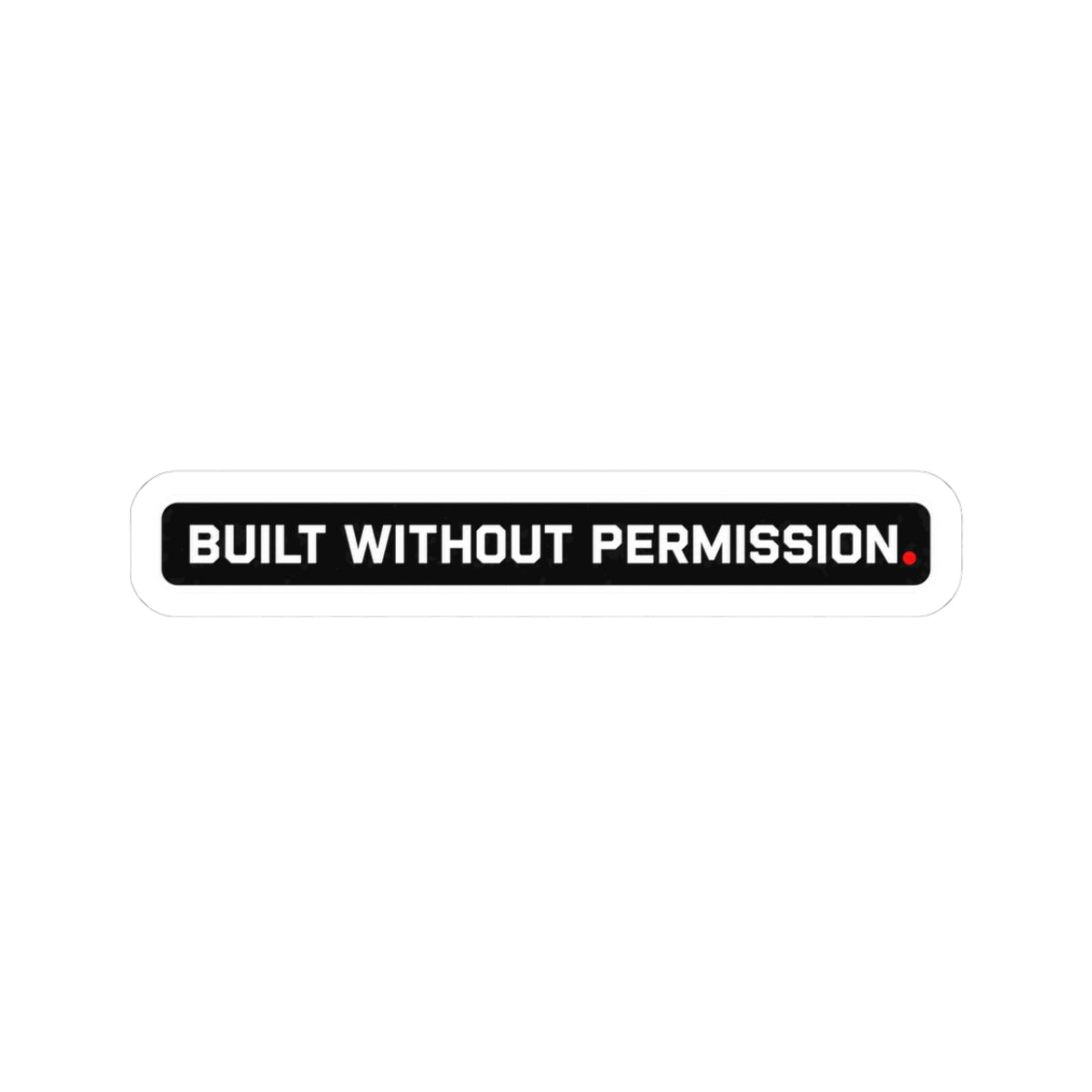 UNBOUND BWP Sticker