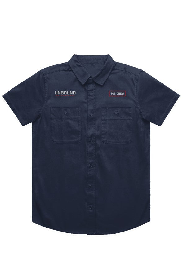 Pit Crew Collard Shirt