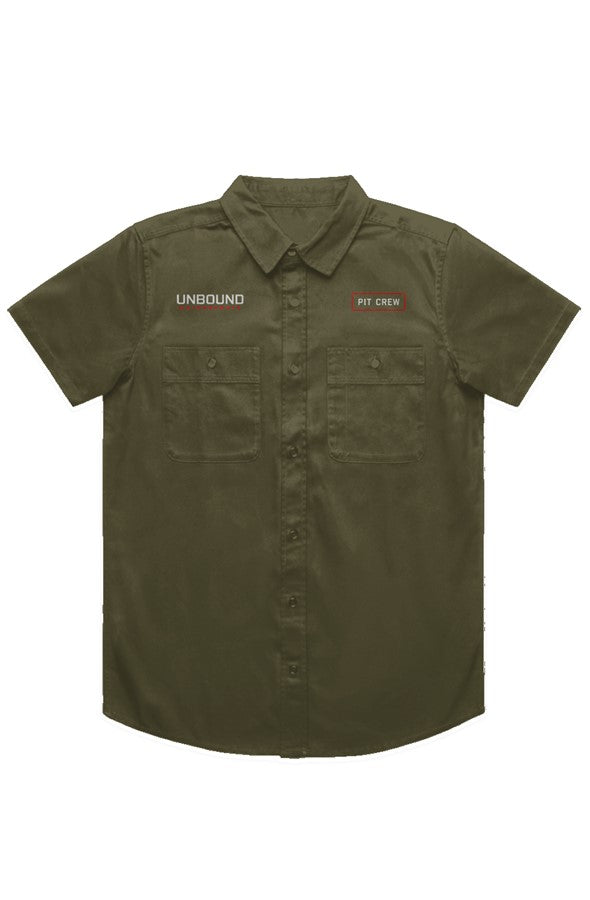 Pit Crew Collard Shirt