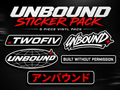 UNBOUND Motorsports Sticker Pack
