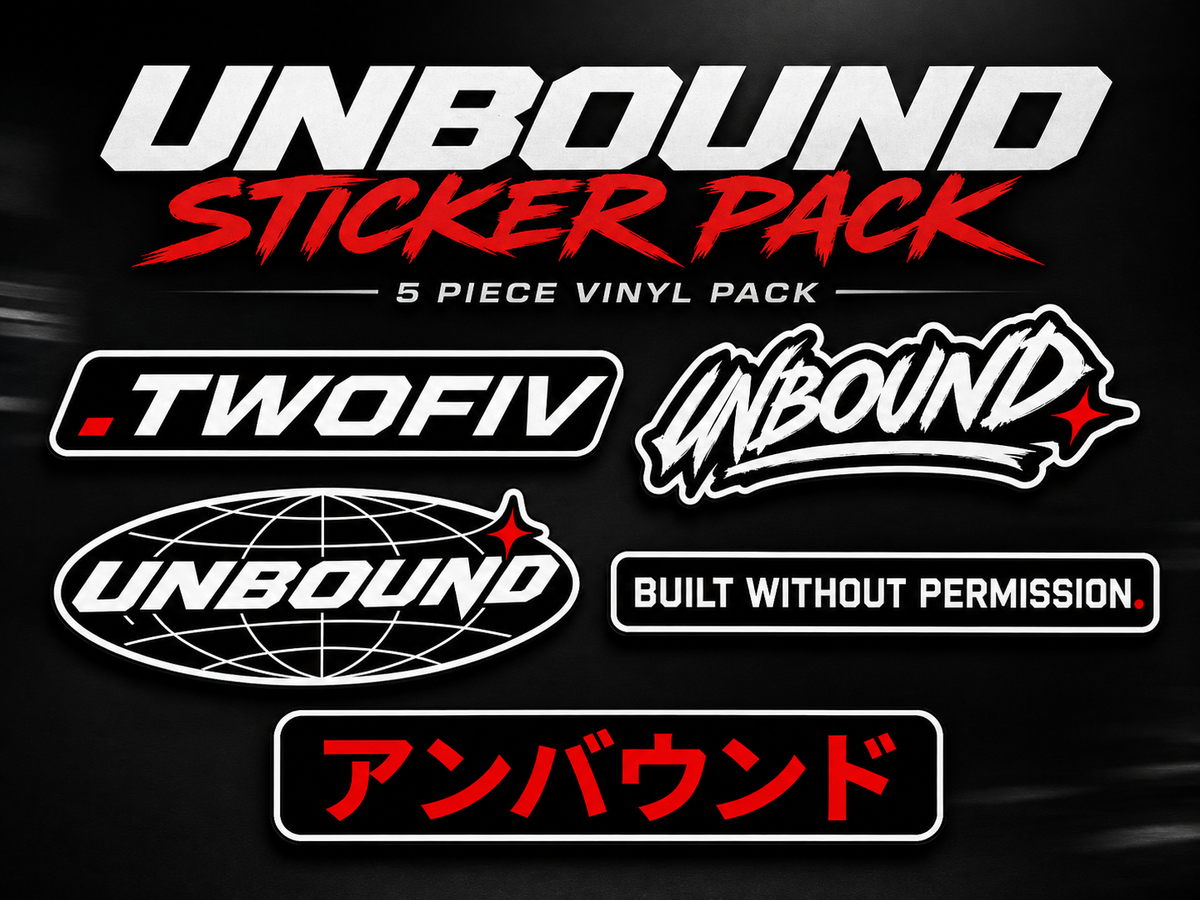 UNBOUND Motorsports Sticker Pack
